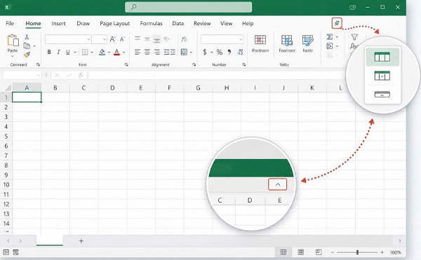 Mở thanh công cụ Excel 2024 Mở thanh công cụ Excel 2024