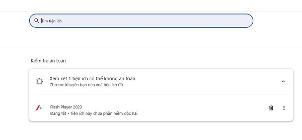 Kiểm tra tiện ích mở rộng Kiểm tra tiện ích mở rộng