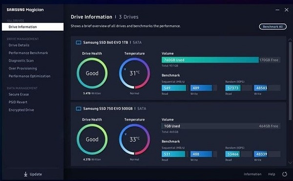 Samsung Magician Samsung Magician