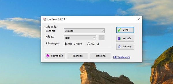 Kiểm tra lại bảng gõ Kiểm tra lại bảng gõ