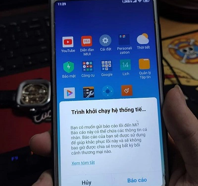 Xử Lí Lỗi Giao Diện Người Dùng Hệ Thống Android