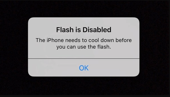 Tại sao không bật được đèn flash iPhone và camera