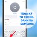 Chia Sẻ Cách Tăng Ký Tự Trong Danh Bạ Samsung Đơn Giản