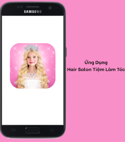 Phần mềm ghép khuôn mặt với các kiểu tóc trên điện thoại