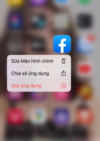 Mở icon bị ẩn trên iPhone