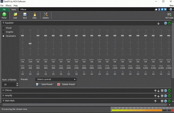 Phần mềm DeskFX Audio Enhancer