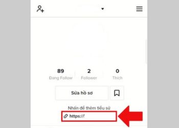 Cách tạo link bio Shopee trên TikTok