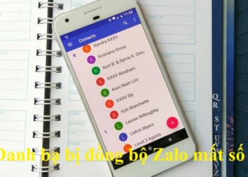 Danh bạ bị đồng bộ Zalo mất số
