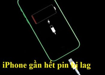 iPhone gần hết pin bị lag