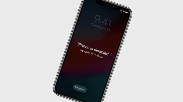 Fix lỗi iPhone hiện chữ iPhone is disabled