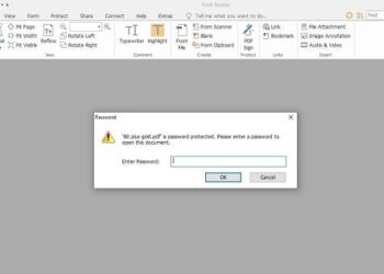 Chuyển file PDF bị khóa sang Word