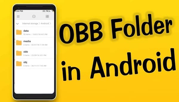 Khắc phục Android không có thư mục OBB