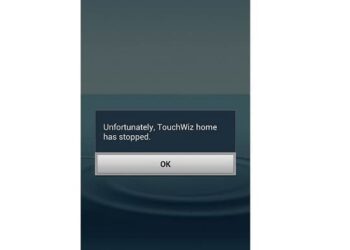 Lỗi giao diện TouchWiz đã dừng