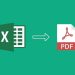 Cách chuyển file Excel sang PDF không bị cắt