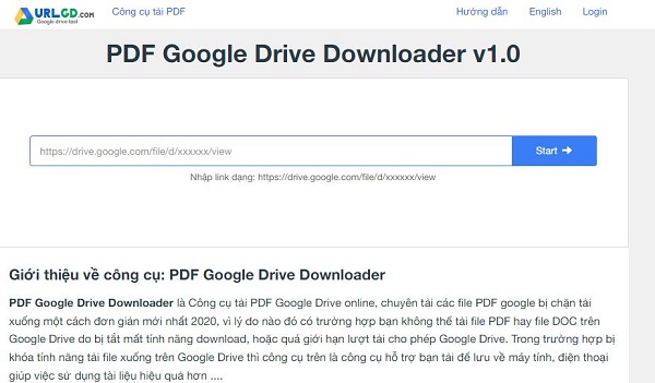 Cách tải file bị hạn chế Google Drive