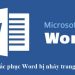 File Word bị nhảy trang