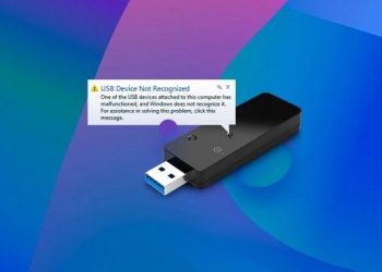 Lỗi USB Device Not Recognized Win 11