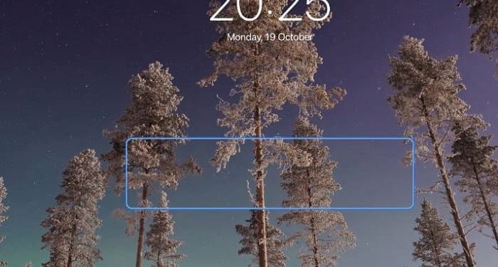 iPhone bị hiện khung xanh
