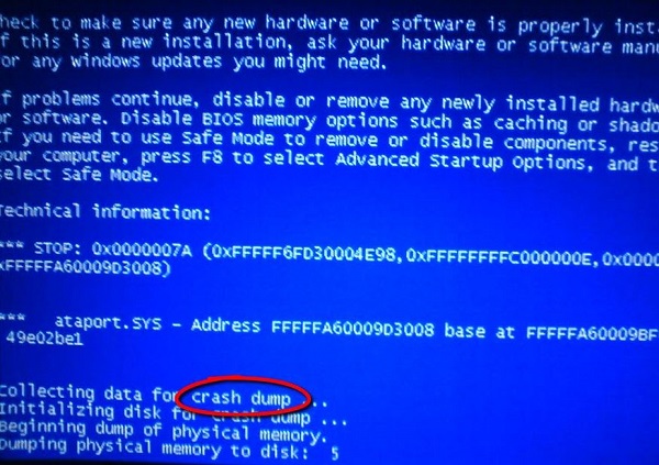 Fix lỗi máy tính bị crash dump