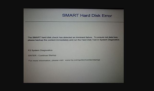 Khắc phục Máy tính bị lỗi smart hard disk error