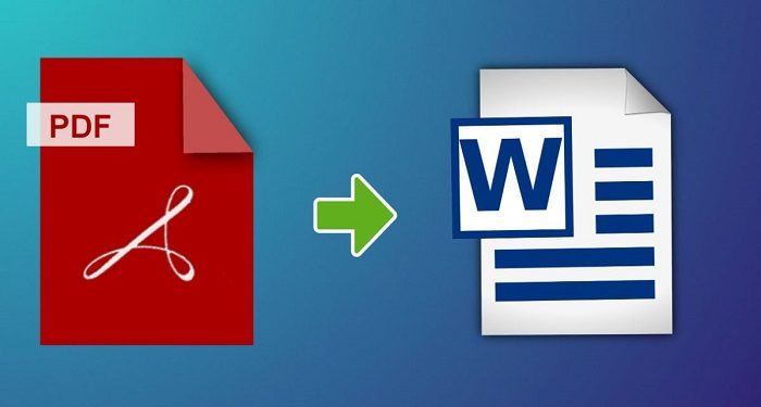 file PDF chuyển sang Word không chỉnh sửa được