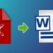 file PDF chuyển sang Word không chỉnh sửa được
