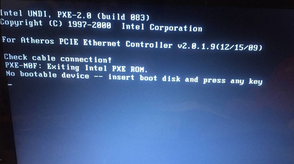 Hướng dẫn khắc phục máy tính bị lỗi check cable connection