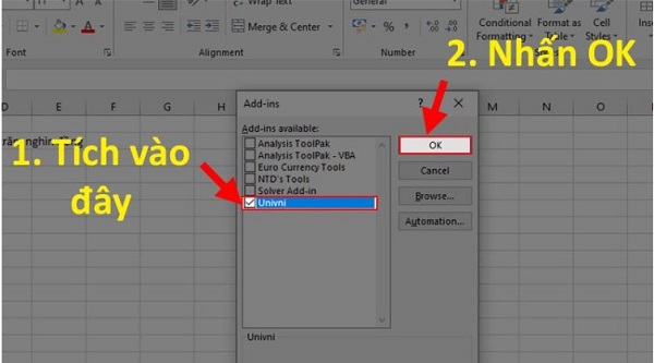 cách sửa lỗi hàm VND trong Excel 4