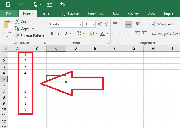 Chia sẻ cách đánh số thứ tự trong Excel khi cách dòng
