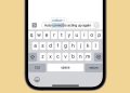 Lỗi thay thế văn bản trên iPhone