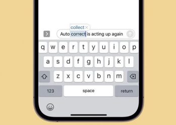 Lỗi thay thế văn bản trên iPhone