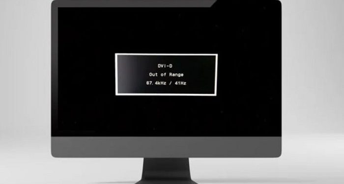 Máy tính bị Out of range