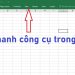 Mất thanh công cụ trong Excel
