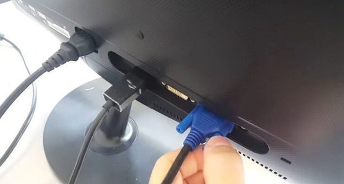 Máy tính hiện check video cable