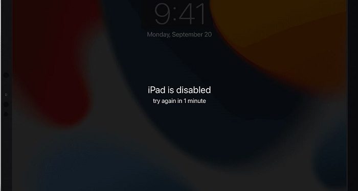 Cách đổi mật khẩu iPad khi quên mật khẩu