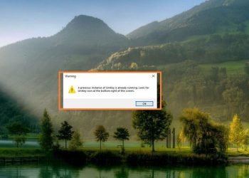 Unikey bị lỗi a previous instance