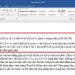 Word bị lỗi tự cách chữ