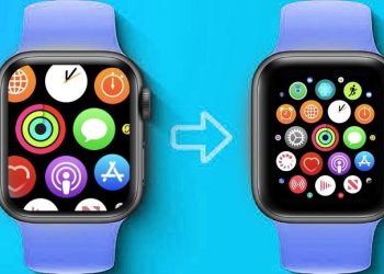 iCon Apple Watch bị phóng to