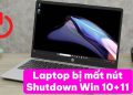 Laptop bị mất nút Shutdown Win 10+11