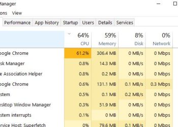Lỗi Task Manager tự tắt