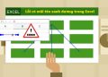 Lỗi có mũi tên xanh dương trong Excel