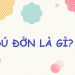 Đú đởn là gì?