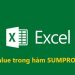 Lỗi Value trong hàm SUMPRODUCT
