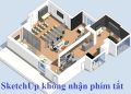 SketchUp không nhận phím tắt