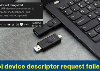 Sửa lỗi Device descriptor request failed