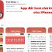 App đổi font chữ tiếng Việt cho iPhone