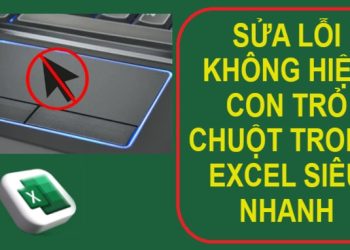 không hiện con trỏ chuột trong excel