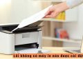lỗi không có máy in nào được cài đặt