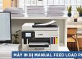 Máy in bị manual feed load paper
