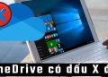 OneDrive có dấu X đỏ